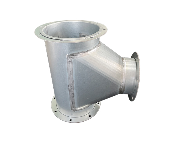 镀锌全焊双扩三通
