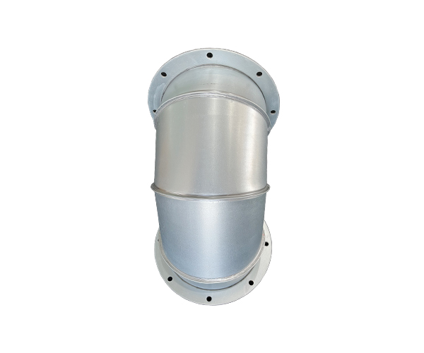 镀锌螺旋90°虾米弯头