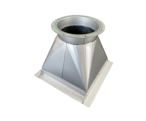 不锈钢焊接方转圆接头